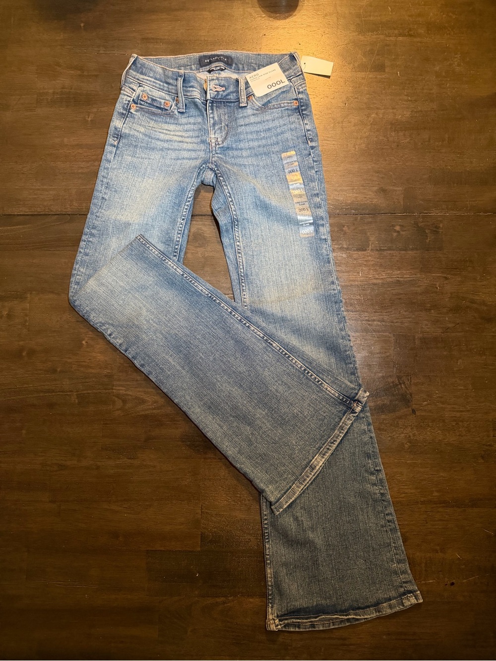 Aeropostale Light Wash Boot Cut Jeans